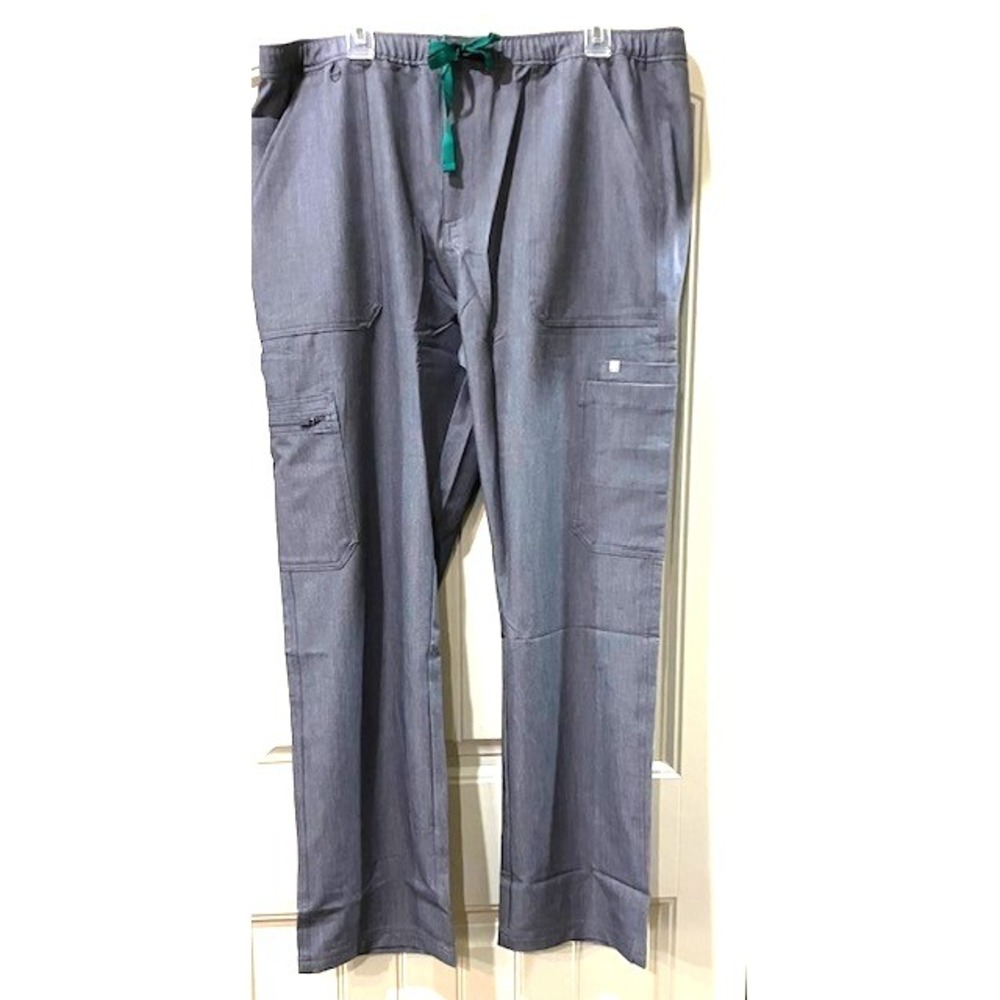 Figs Men's NEW Cairo Cargo Pants Gray‎ Size 2XL